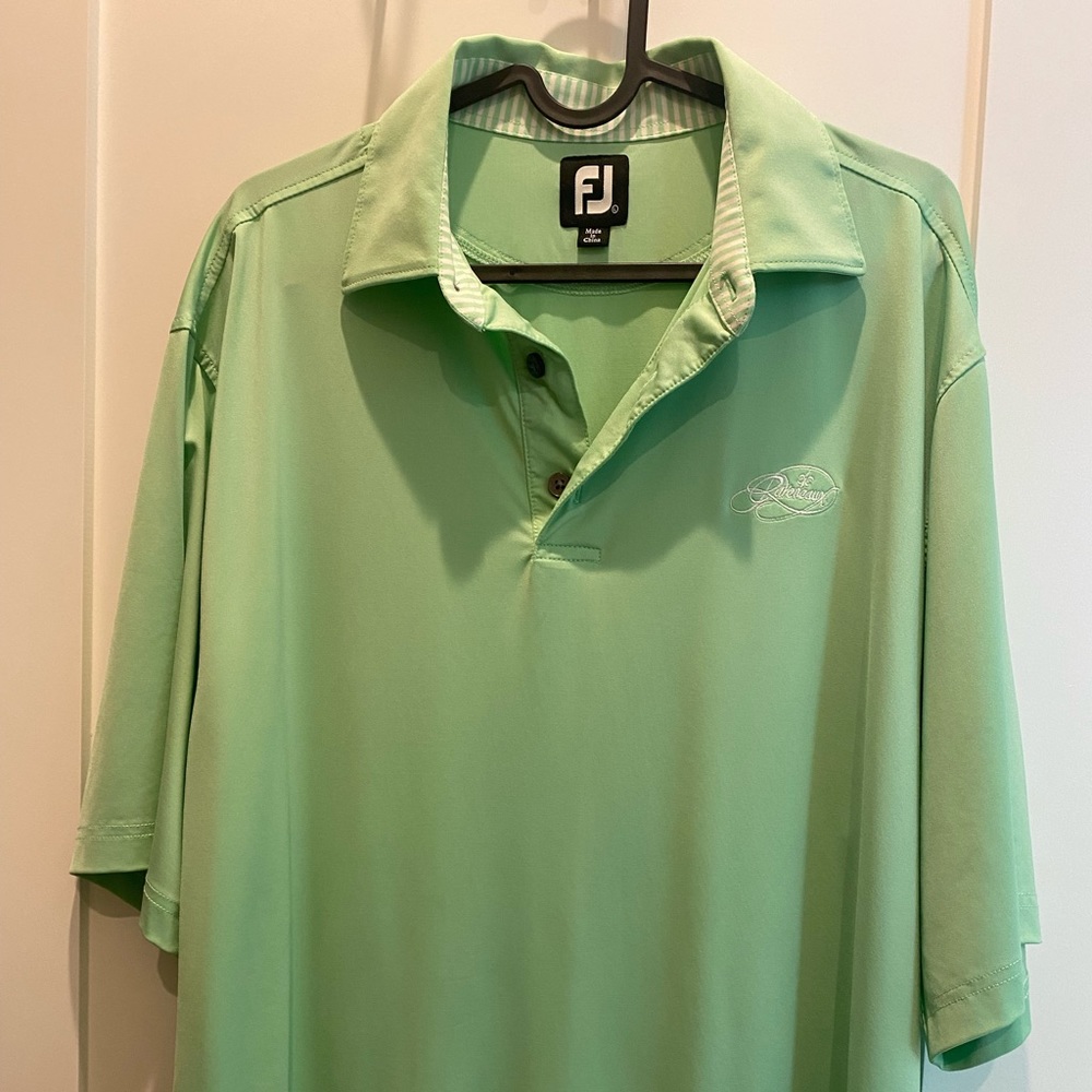 FJ large golf shirt.  Ravaneux golf course Houston